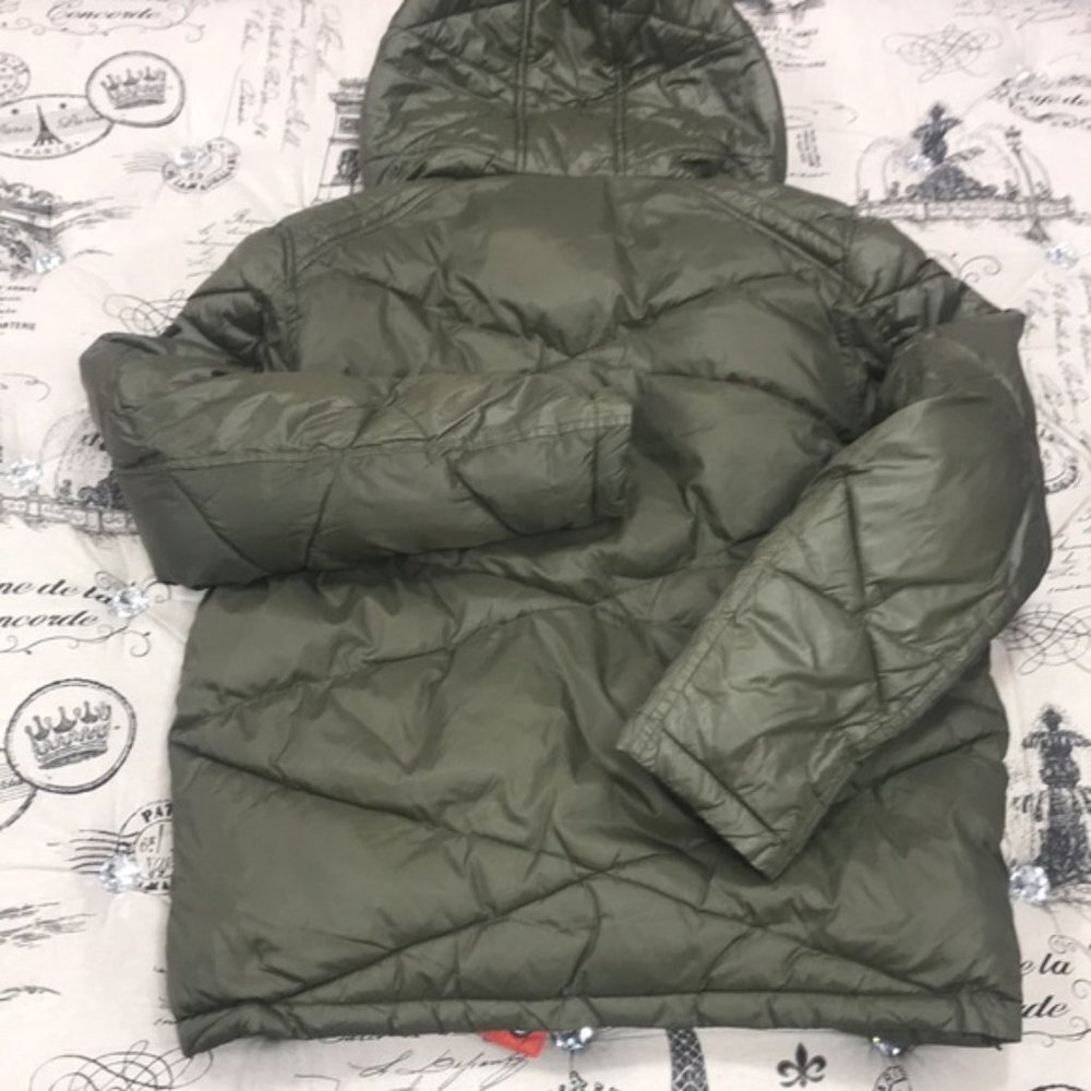 GUESS Hooded Puffer Jacket - Picture 3 of 5